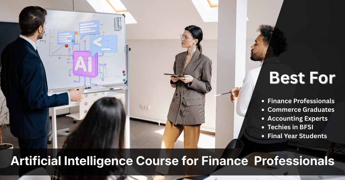 The Best AI Course for Finance Professionals in Kolkata