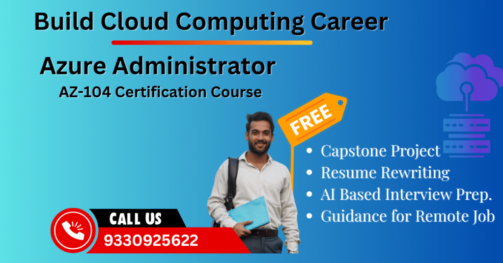 Best Azure Administrator certification training in Kolkata for AZ-104