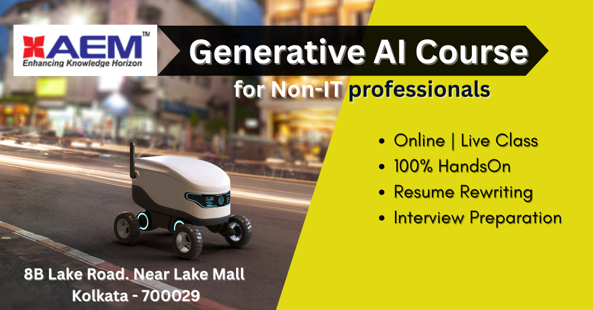 Top Generative AI Courses in Kolkata for Non-IT professionals by AEM Institute