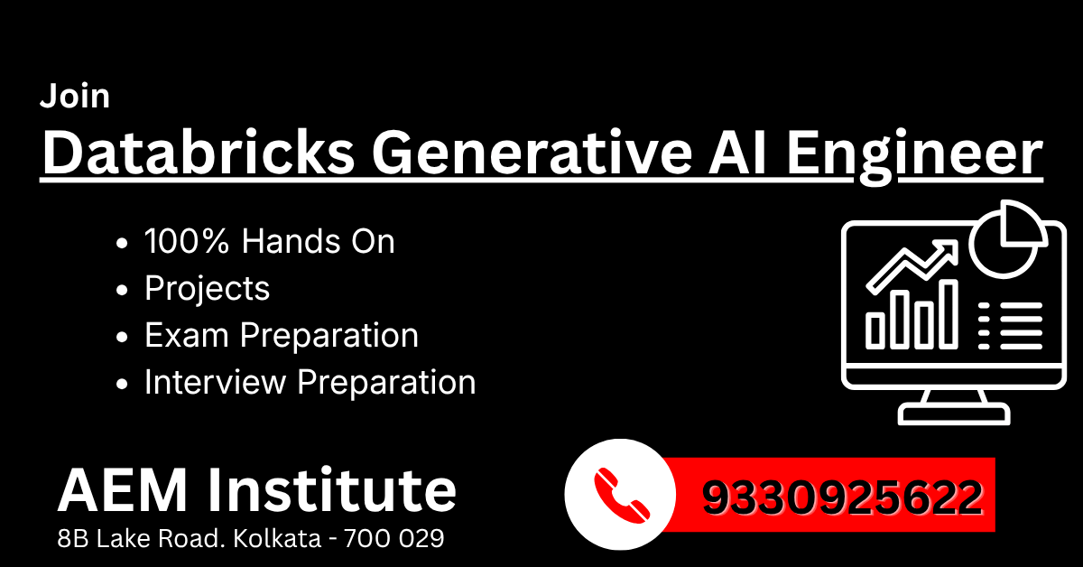 Databricks Generative AI Certification Training Kolkata AEM